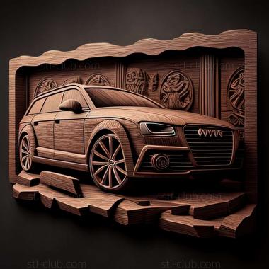 3D model Audi Shooting Brake (STL)